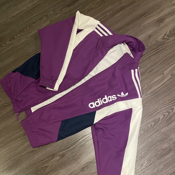 Adidas multicolor track jacket. - Picture 3 of 6